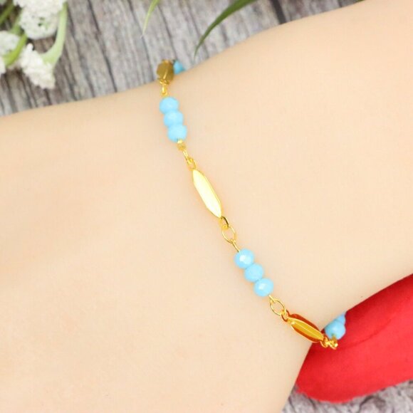 "Trendy Handmade Bracelet – A Stylish Gift for Women & Girls, MAR091131 - Picture 6 of 10